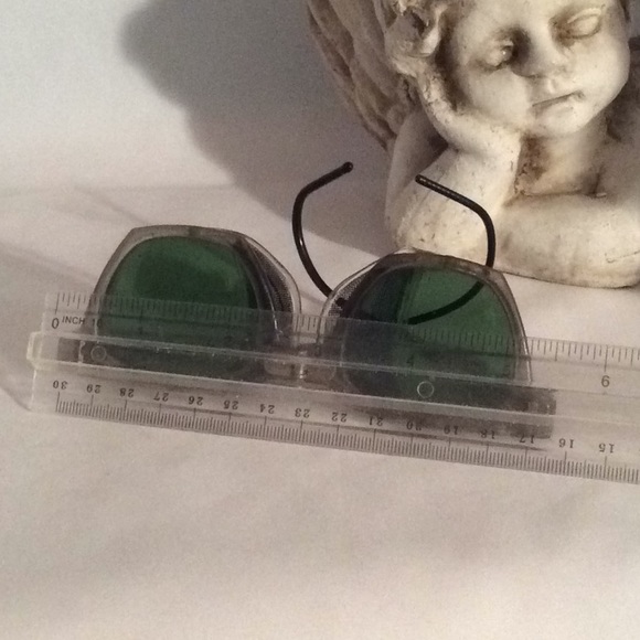 STEAMPUNK STYLE Vintage Folding Welders Goggles - Picture 7 of 13